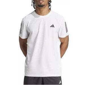 Adidas Own The Run Men’s Large White Workout T-shirt.